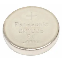 APPROVED VENDOR 1025 Lithium Button Cell Battery, 3V DC, 30 mAh, 0.098 in Depth (LITH-25)