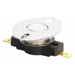 This thermostat is a replacement part for Electrolux ovens, designed to regulate oven temperature for consistent cooking results. It is used in residential and commercial cooking appliances to maintain set temperatures.