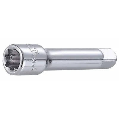 WESTWARD Socket Extension: 3/8 in Input Drive Size, 3/8 in Output Drive Size, 3 in Overall Lg - 3/8" Drive Hand Socket Extensions