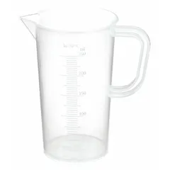 Tall Form Plastic Beaker with Handle, Polypropylene, Clear, 250 mL