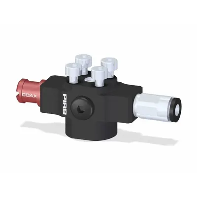PIAB Vacuum Generator: VGS 2010, COAX MICRO Si02-2, 4 mm Tube Female - Vacuum Assemblies for Logistics & Packaging Applications