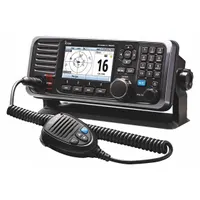 ICOM Marine Mobile Two-Way Radio: VHF, Analog and Digital, DSC, 25 W, 88 Channels, Alphanumeric, GPS (MPN M605 41 USA)