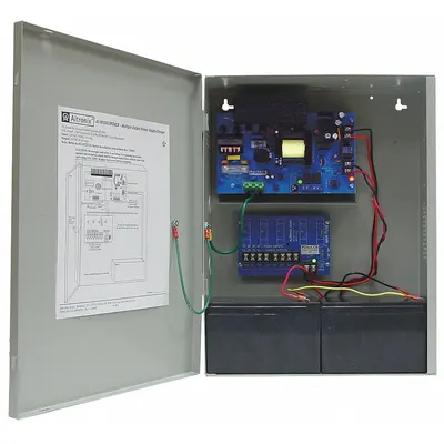 ALTRONIX Power Supply 4 PTC 12VDC @ 10A: Power Supply - Power Supply Boards with Enclosures