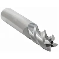 CLEVELAND Square End Mill: Carbide, 4 Flute, 3/4" Mill Dia, 1" LOC, 3" OAL (MPN C60072)