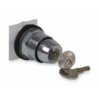 SCHNEIDER ELECTRIC Keyed Selector Switch: 3 Position, 30 mm Panel Mounting Size, Series 9001K (MPN 9001KS46K10)