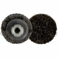 Ceramic abrasive disc for removing paint, rust, and surface contaminants from metal, wood, and composites. 1-inch diameter, extra-coarse grit, PN-DS series. Pack of 50