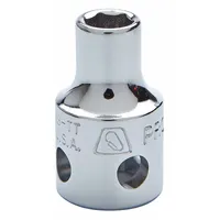 PROTO Socket: SAE, 1/2 in Drive Size, 3/8 in Socket Size, 12-Point, Deep, Chrome, Tether Ready (MPN J5312-TT)