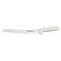 DEXTER RUSSELL Bread Knife: Straight, 15 in Overall Lg, Steel Blade, Sanitary Polypropylene Handle (MPN 18173)