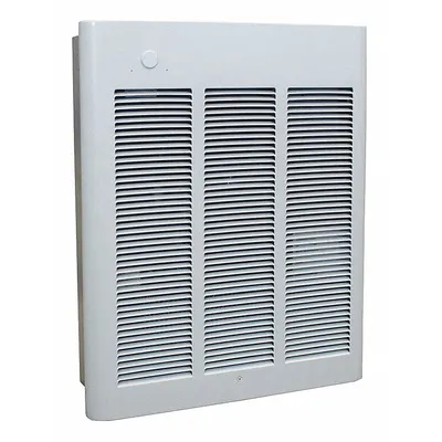QMARK Recessed Electric Wall-Mount Heater: 1500 W/3000 W, 277V AC, Single Phase - Large Recessed Electric Wall Heaters