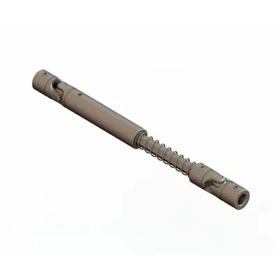 BELDEN Universal Joint: Alloy Steel, 2000, Keyed, 1 in Bore Dia, 17 5/8 in Overall Lg - Telescopic Drive Shafts