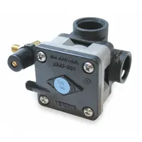 ACORN Flow Control Elbow: Air-Trol®, Noryl, 3 5/8 in Overall Wd, 2 1/2 in Overall Ht, Black (MPN 2570-105-001)