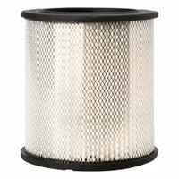 FLEETGUARD Automotive Air Filter: Round-Oval, Engine, Axial Seal, 4 3/8 in Outside Dia, Leroi (MPN AF1792)