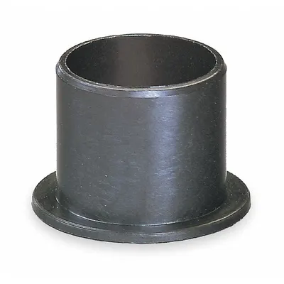 IGUS Flanged Sleeve Bearing: Polymer, 3/8 in Bore, 15/32 in OD, 1/2 in Overall Lg - Chemical- & Heat-Resistant Plastic Flanged Sleeve Bearings