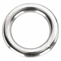 Welded Ring: Welded Ring, 316 Stainless Steel, 1,320 lb Working Load Limit - NEW (MPN RF123)
