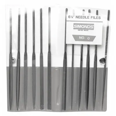 SIMONDS Needle File Set: Barrette/Crossing/Equaling/Half - Needle File Sets