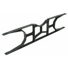 This cord storage reel is designed for bench, floor, or wall mounting. It holds up to 100 ft of 16/3 extension cord and is finished in black. Suitable for organizing and managing cords in workshops, garages, and maintenance areas.