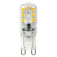 APPROVED VENDOR Compact LED Bulb: LED, 2-Pin (G9), T5, 120V AC/DC, 0.36 W Watt, 203 lm Light Output (MPN G9LED)