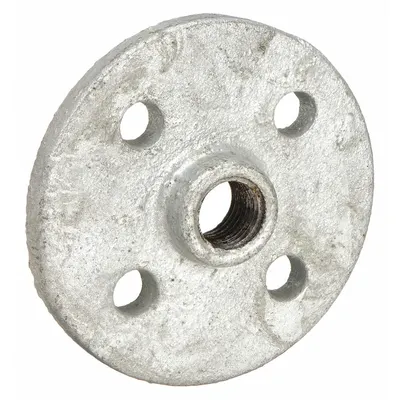 OEM Metal Pipe Flange: Flange - Threaded Zinc Galvanized Steel Flanges