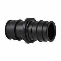 UPONOR Barbed Fitting Coupling: 2 in ID x 2 in ID Size, Barbed x Barbed, Polymer, Expansion (MPN Q4772020)