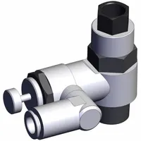 SMC Piloted Non-Return Valve: Universal Fitting, Knurled, 1/2 in Valve Body Size, Meter Out (MPN ASP630F-04-10S)