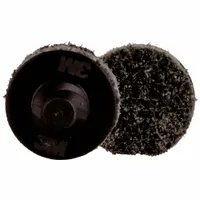 SCOTCH-BRITE PN-DR disc for cool-cutting removal of paint, rust, and surface contaminants on all materials. Ceramic abrasive, extra coarse grade, 1-inch diameter. Supplied in a 50-pack. Suitable for metal, wood, and composite finishing in industrial maintenance and fabrication