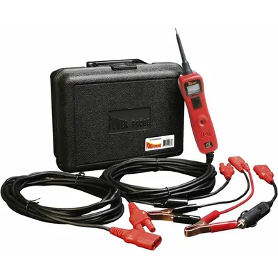 POWER PROBE Circuit Tester: Circuit Tester Kit, Electrical Circuits, 12 to 24V, Brass - Vehicle Circuit Testers