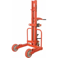 APPROVED VENDOR Three-Wheel Vertical Liquid Gas Cylinder Cart, 1000 lb Capacity, 20 in Max Tank Dia, T-Shaped, MPN 240251