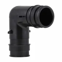 UPONOR Barbed Fitting Elbow: 3 in ID x 3 in ID Size, Barbed x Barbed, Polymer, Expansion (MPN Q4763000)