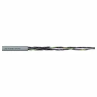 CHAINFLEX Control Cable: 17 AWG, 2 Conductors, Order by the Foot, PUR Jacket, 1,000 V (MPN CF77-UL-10-02)