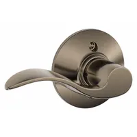 SCHLAGE Door Lockset: Dummy Lever Locksets, Nickel, ADA Compliant (MPN F170 ACC 620 LH)