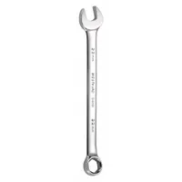 WESTWARD Combination Wrench: Alloy Steel, Chrome, 22 mm Head Size, 12 1/2 in Overall Lg, Offset (MPN 54RY81)
