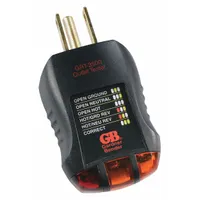 GARDNER BENDER Outlet Tester & Circuit Analyzer,120VAC (MPN GRT-3500)