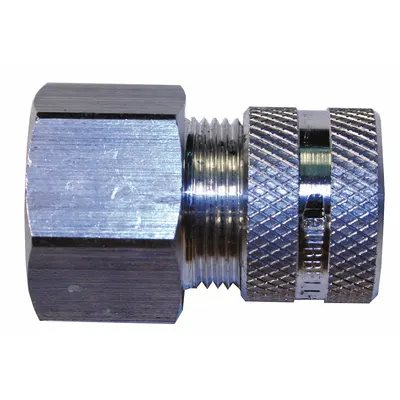 HUBBELL WIRING DEVICE-KELLEMS Liquid Tight Cord Connector: Aluminum, 3/4 in MNPT, 0.50 in to 0.63 in - Straight Metallic Cable Grips