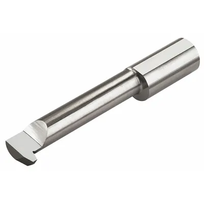 MICRO 100 Threading Tool: 1/2 in Shank Dia., Bright (Uncoated) - Machining