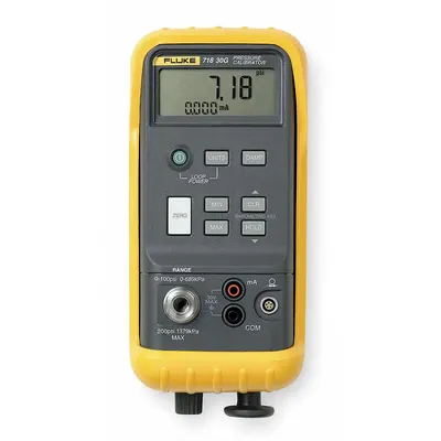 FLUKE Handheld Pressure Calibrator: FLUKE 718 100G, Included - Standard Handheld Pressure Calibrators