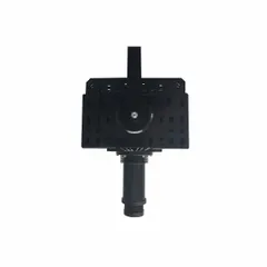 The BRADY SP-300-SW is a 300 W LED sign projector kit that operates on 110-240 V and includes a mounting yoke. It projects black laser-colored safety signs onto walls or floors, commonly used in industrial facilities to communicate hazard warnings and compliance messages without physical signs.