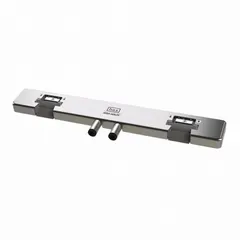 Cylindrical electric strike for access control systems. Operates on 24V AC/DC input voltage. Rated heavy duty for demanding applications. Height 13 in.
