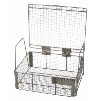 MARLIN STEEL WIRE PRODUCTS Rectangular Parts Washer Basket - Rectangular Parts Washer Baskets