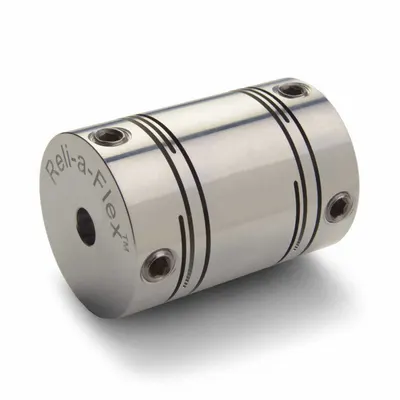 RULAND MANUFACTURING Slit Coupling: 5 mm Bore Dia 1, 1/8 in Bore Dia 2, 25/32 in Overall Lg - Long Set Screw Slit Couplings