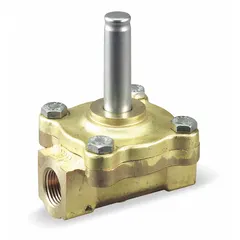 This 2-way/2-position normally closed solenoid valve body features a brass body and EPM seal. It is designed for outdoor operating environments and has a 3/8 inch pipe size. Typical applications include fluid control in irrigation, process control, and general fluid handling systems.