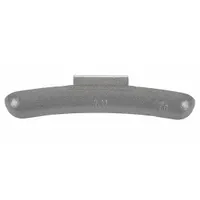 PERFECT EQUIPMENT Clip-On Wheel Weight: Wheel Weights, Clip-On, Aluminum, LH, Passenger Cars, Zinc (MPN LH050Z)