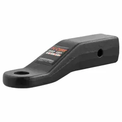 This CURT ball mount is constructed from steel with a UV-resistant powder-coated finish. It features a 1-1/4 in compatible ball shank diameter and a non-adjustable design. Suitable for towing applications requiring a Class V rating.