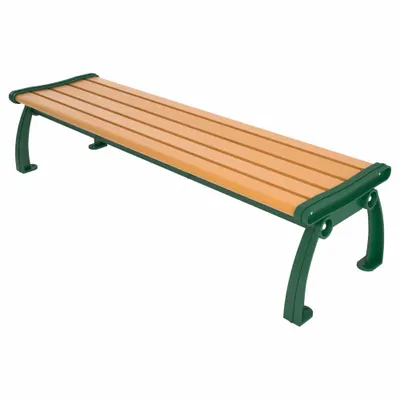ULTRASITE Heritage Outdoor Bench - Vandal Resistant Resinwood Benches