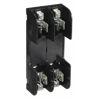 MERSEN Fuse Block: Open Block Design, 2 Pole, 600 V AC, Box Lug - Fuse Blocks for UL Class RK1 & RK5 Fuses