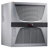 RITTAL Enclosure Cooler: 3,071 BtuH, Indoor Dust-Tight, Cooling Only, 230 V, 12, Roof Mount (MPN 3318610)