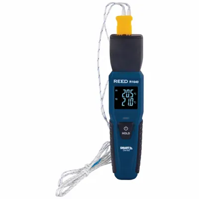 REED INSTRUMENTS R1640 Multi-Channel Meter with Wireless Output - Multi-Channel Meters with Wireless Output