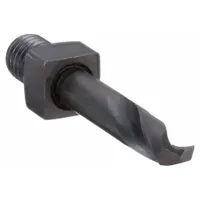 ROCKY MOUNTAIN TWIST Threaded Shank Drill Bit: #7, 5/8" Overall Lg, Black Oxide Cobalt (MPN 953CO7ST)