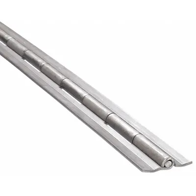 OEM Steel Full Surface-Mount Piano Hinge, 36 in Leaf Height, 1 in Leaf Width - Full Surface-Mount Piano Hinges