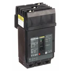 Molded Case Circuit Breaker: 40 A Amps, 65kA at 240V AC, Fixed, Lug, ABC, 400 A Low Amp Trip Setting (MPN HGA36040). Key specifications — Terminal Connection: Lug; Phase Connection: ABC; Max. AIR Rating: 65kA at 240V AC; Instantaneous Trip: Fixed; Series: HG.