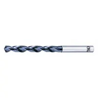 OSG Jobber Length Drill Bit: 1-7/32", 130° R-Thinning Point, V-Coated Cobalt, Coolant-Through (MPN 18218808)